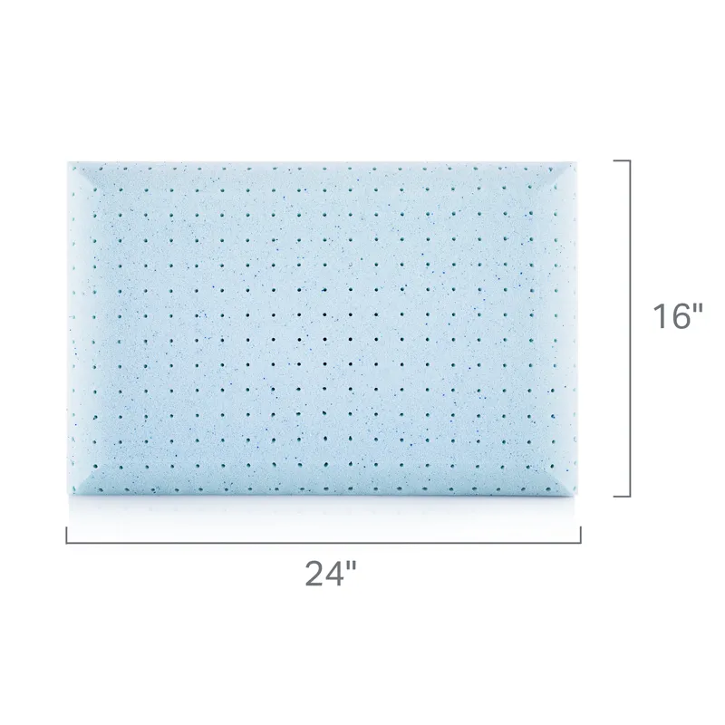 Weekender Gel Memory Foam Pillow + Reversible Cooling Cover