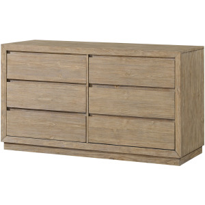 Bello 6 Drawer Dresser - SandStone