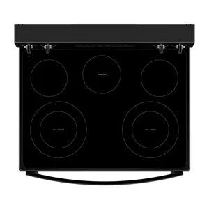 30-Inch Electric Range With Steam Clean - Black