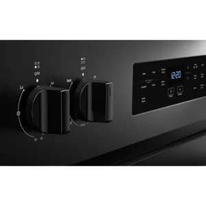 30-Inch Electric Range With Steam Clean - Black