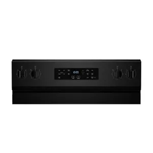 30-Inch Electric Range With Steam Clean - Black