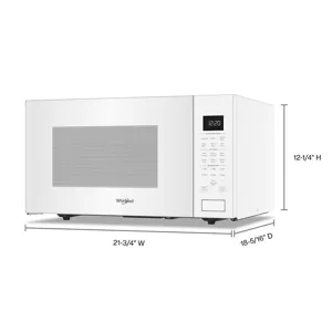 1.6 Cu. Ft. Sensor Cooking Microwave - White