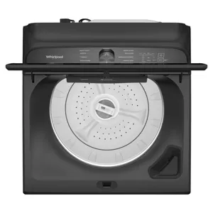 5.2-5.3 Cu. Ft. Whirlpool® Top Load Washer With Removable Agitator - Volcano Black