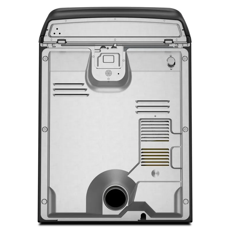 7.0 Cu. Ft. Whirlpool® Top Load Electric Dryer With Moisture Sensor - Volcano Black