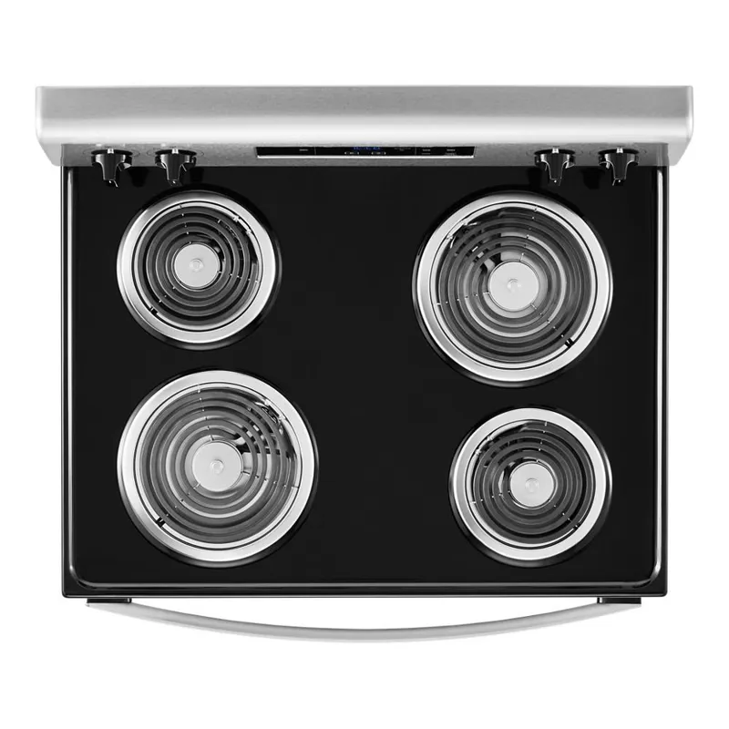 4.8 Cu. Ft. electric Range With Keep Warm Setting - Stainless Steel