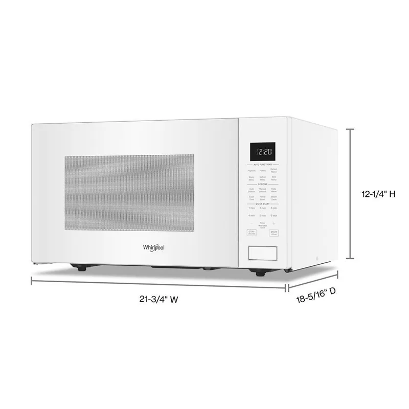 1.6 Cu. Ft. Sensor Cooking Microwave - White