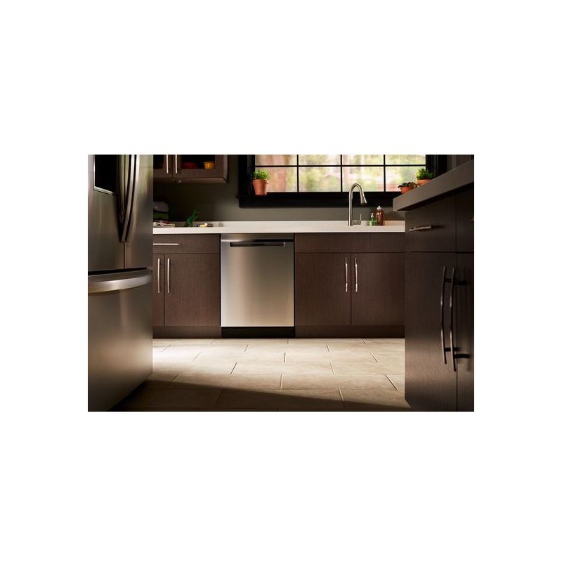 Stainless Steel Tub Pocket Handle Dishwasher with TotalCoverage Spray