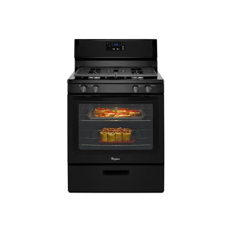 5.1 cu. ft. Freestanding Gas Range with UnderOven Broiler WFG320M0BB