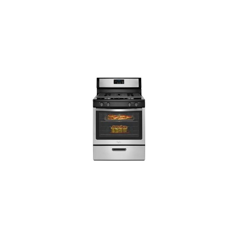 5.1 cu. ft. Freestanding Gas Range with UnderOven Broiler WFG320M0BS