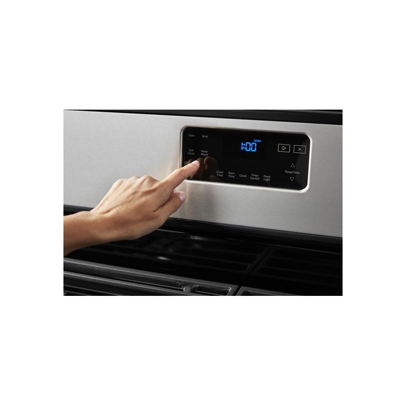 5.0 cu. ft. Whirlpool® gas range with SpeedHeat™ burner WFG515S0JS by