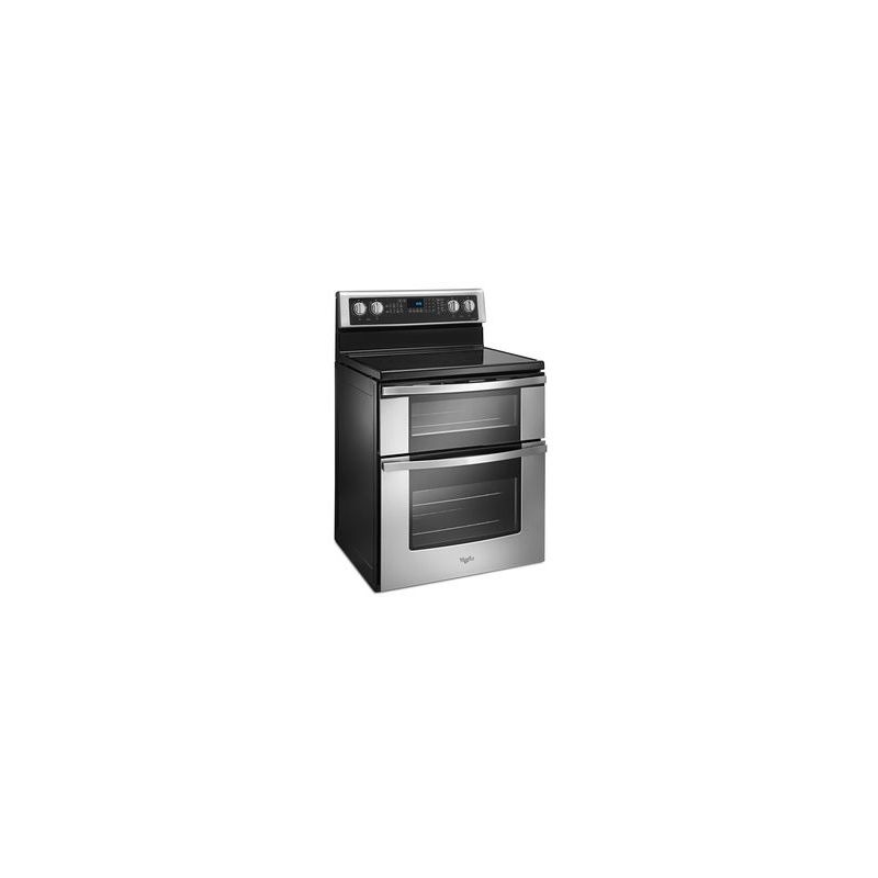 6.7 Cu. Ft. Electric Double Oven Range with True Convection WGE745C0FS
