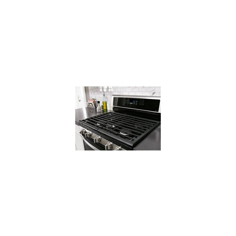 6.0 Cu. Ft. Gas Double Oven Range with EZ2Lift™ Hinged Grates