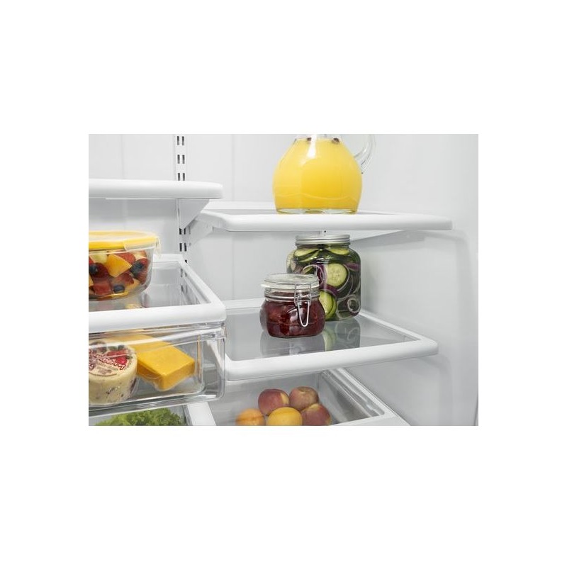 33inches wide BottomFreezer Refrigerator with SpillGuard™ Glass