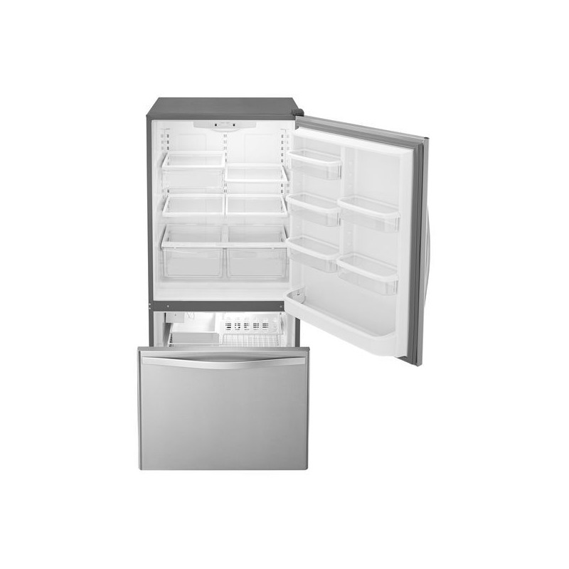 30inches wide BottomFreezer Refrigerator with SpillGuard™ Glass