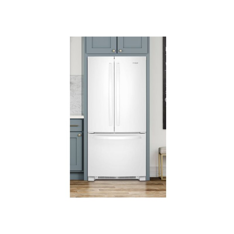 33inch Wide French Door Refrigerator 22 cu. ft. WRF532SMHW by