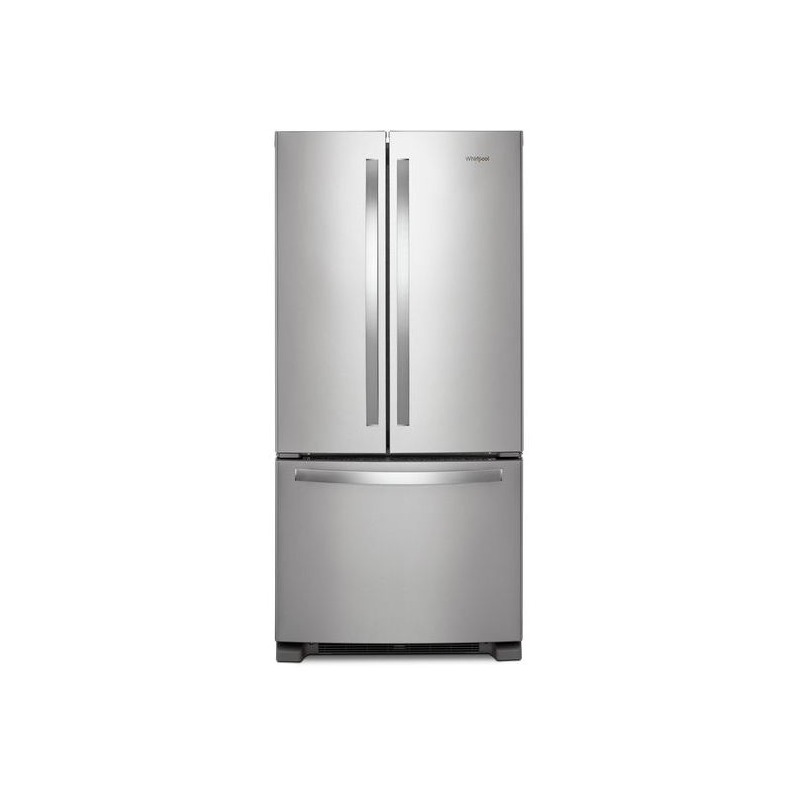 33inch Wide French Door Refrigerator 22 cu. ft. WRF532SMHZ by Whirlpool at Missouri Furniture