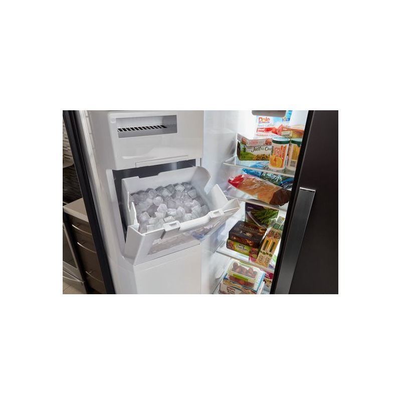 36inch Wide Counter Depth SidebySide Refrigerator 21 cu. ft