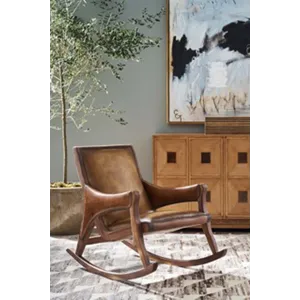 Leather Rocking Chair