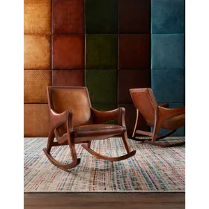 Leather Rocking Chair