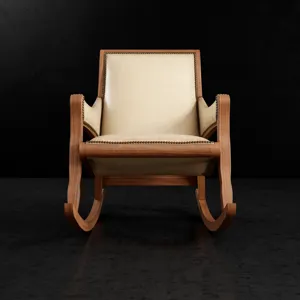 Leather Rocking Chair