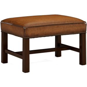 Leather Ottoman