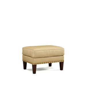 Leather Ottoman