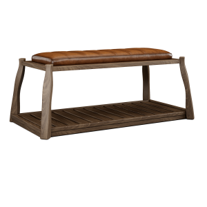 Leather Bench