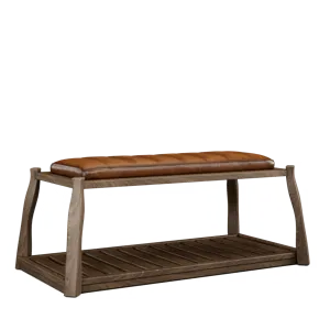 Leather Bench