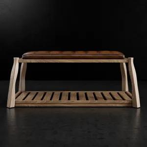 Leather Bench