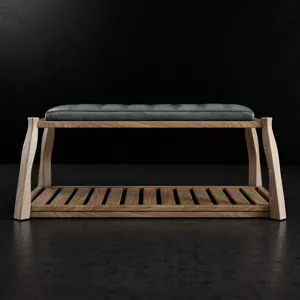 Leather Bench