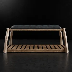 Leather Bench