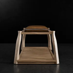 Leather Bench