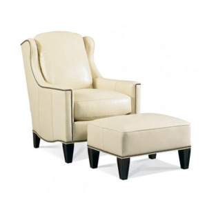 Leather Ottoman