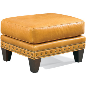 Leather Ottoman