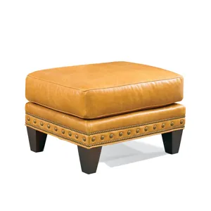 Leather Ottoman