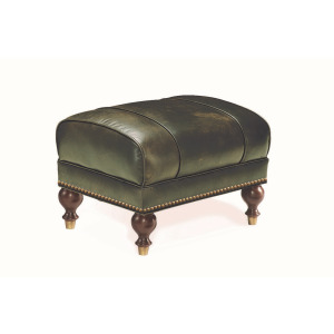 Leather Ottoman