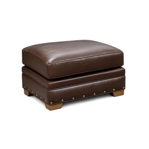 Leather Ottoman