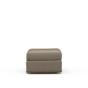 Leather Ottoman