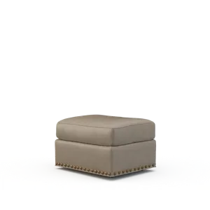Leather Ottoman