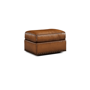 Leather Ottoman