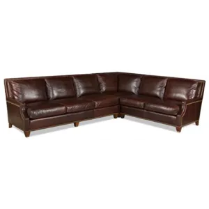 Leather Left Arm Loveseat