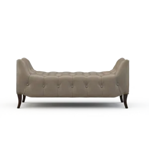 Leather Ottoman