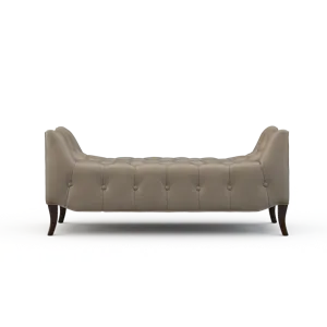 Leather Ottoman