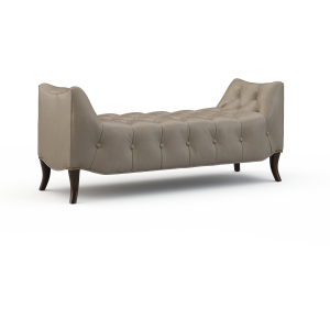 Leather Ottoman