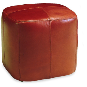 Leather Ottoman