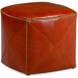 Leather Ottoman