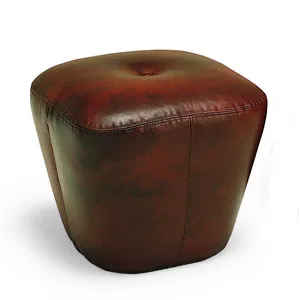 Leather Ottoman