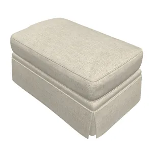 Leather Ottoman