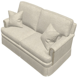 Leather Loveseat