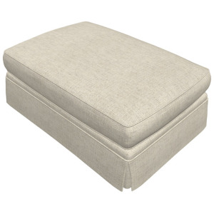Leather Large Ottoman